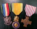 lot de 3 médailles, LOT 2: combattants de 1870: