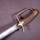 Sabre d'officier d'infanterie court. Révolution. Sans fourreau.