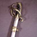 Sabre d'officier de cavalerie légère. Empire/Restauration. Lame sans marquage