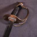 Sabre type 1822 d'officier de cavalerie modifié 1883, modèle dit du commerce.