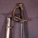 Sabre type 1822 d'officier de cavalerie modifié 1883, modèle dit du commerce.