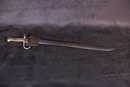 Baionette sabre pour Chassepot. Second Empire recyclé Allemagne(?)