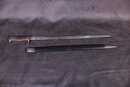 Baionette modèle type 1898, 1er Type, pour Mauser. Fabriquant: C.G.HAENEL