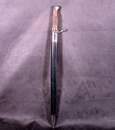 Baionette modèle type 1898, 1er Type, pour Mauser. Fabriquant: C.G.HAENEL
