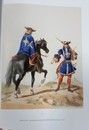 OUVRAGE RELIÉ CUIR. Les uniformes de l'Armée Française 1439-1815, 2 tomes, 1 seul coffret. A De Marbot, Éditions Quatuor. 8/50