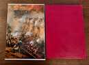OUVRAGE RELIÉ CUIR. La campagne de 1809 par le commandant Saski, Éditions Quatuor. Reliure cuir rouge.