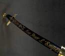 Sabre d'officier de hussard. Lame décorée: 
