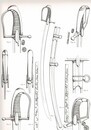 Aries: Armes blanches militaires Françaises, du règne de Louis XIV à nos jours. Dessins de M Petard. Plus de 350 planches. Avec index relié! 