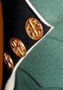 Canonnier garde côte, officier, 1806-1812, avec épaulettes dorées et shako
