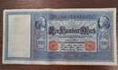 Lot de 19 billets allemands de 1910 à 1937 dont billet de 1 Million de marks!