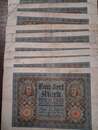 Lot de 19 billets allemands de 1910 à 1937 dont billet de 1 Million de marks!