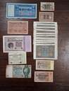Lot de 19 billets allemands de 1910 à 1937 dont billet de 1 Million de marks!