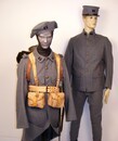 Fantassin du 66 ème de ligne, septembre 1915. Équipement portatif d'époque. Uniformes vendus séparément