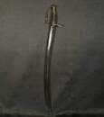 Sabre d'officier d'infanterie Empire, fusée cuir filigranée, fourreau neuf