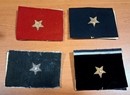 WWI. Paire de broderies de col pour officier d'aministration. Neuf de stock. Quantités très limitée