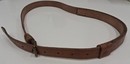 Ceinture fine pour étui jambon de revolver 1892 fabrication David Freres. État neuf, d'origine.