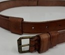 Ceinture fine pour étui jambon de revolver 1892 fabrication David Freres. État neuf, d'origine.