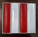 Napoléon de Jean Thiry. Éditions Quatuor : TOMES I et III RELIÉS CUIR, TOMES II ET IV  couverture imprimée, tous sous coffrets cartonnés. 