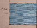 Ruban ancien, largeur 20 mm (pour réductions) pour décorations du Saint Esprit, de l'ordre de la Réunion, de Saint André de Russie.. Par 15 cm
