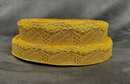 Galon ondulé d'un coté feuilles de chêne Or  - 20 et 26 mm - Fab. Française Moderne - au mètre 