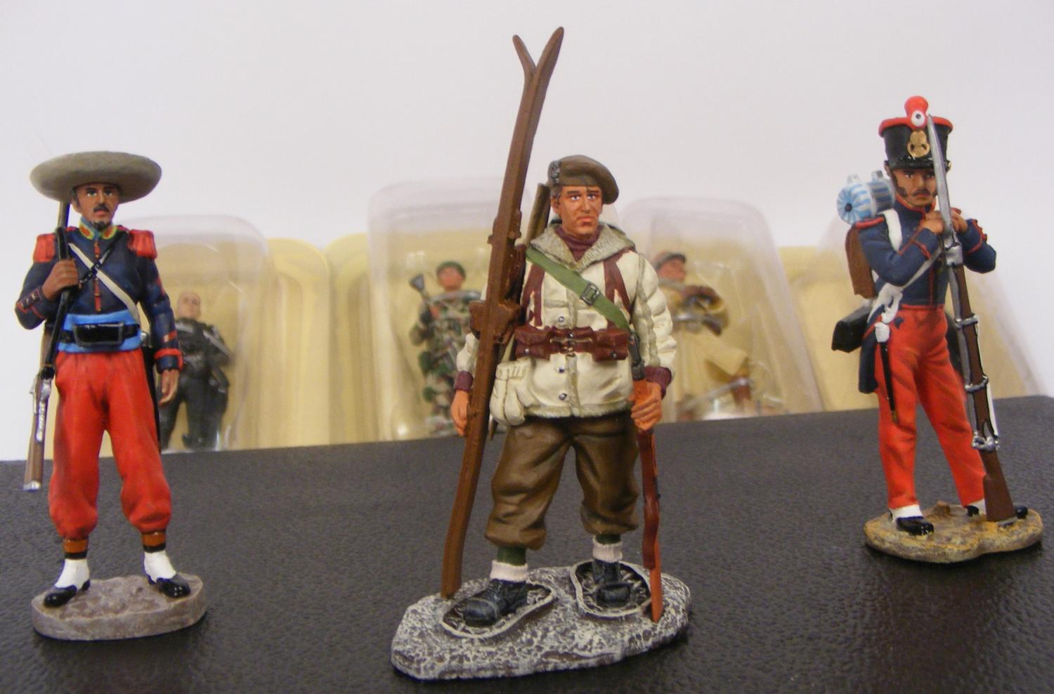 Figurine Légion étrangère  Figurine Soldat Légion Lieutenant de la batterie de m 