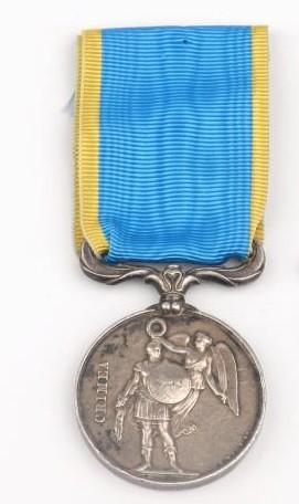 Royaume-Uni Second-Empire Long Ruban 17,5 cm pour Médaille de Crimée France 