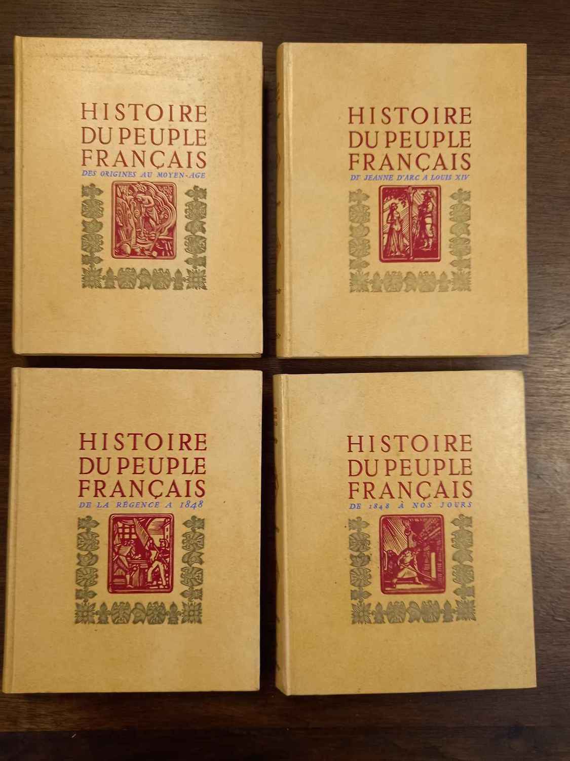 EmpireCostume - Histoire du peuple français en 4 tomes. Nouvelle