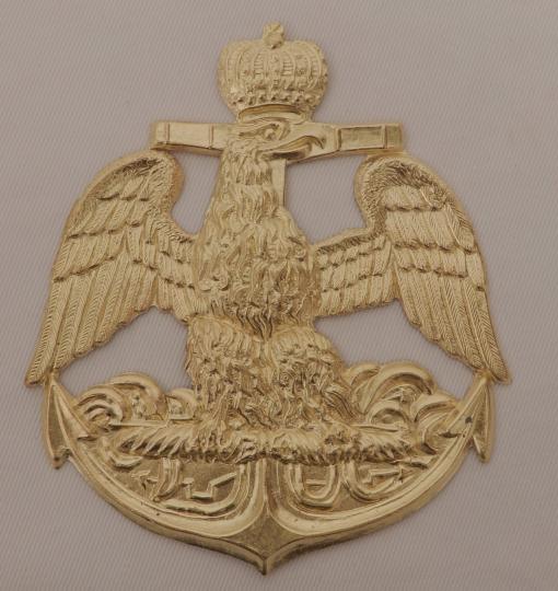 Marin de la garde impériale - Plaque de shako 1er Empire