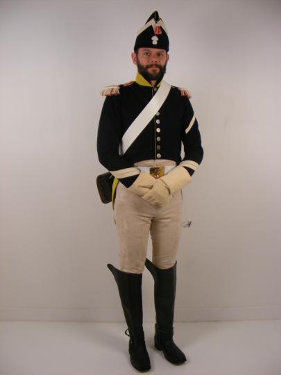 Cuirassier 11 ème régiment uniforme de sous-officier 