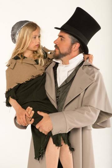 Valjean et Cosette, 