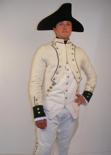 Capitaine d'infanterie ancien régime, règlement de 1786, 85 ème de ligne.