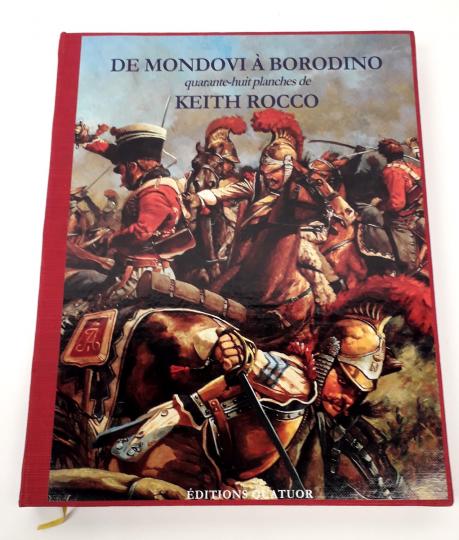 De Mondovi à Borodino, 48 planches de Keith Rocco, Éditions quatuor