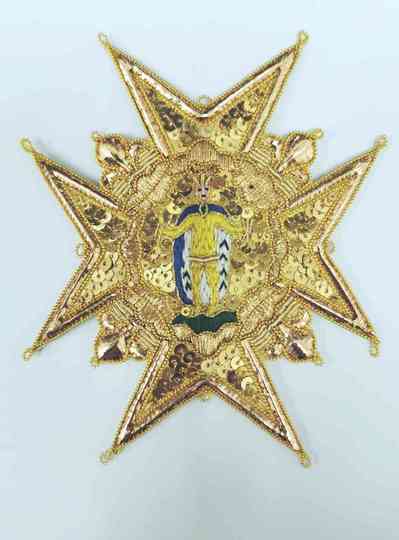 France : Ordre de Saint-Louis, plaque de grand croix, or, type 2