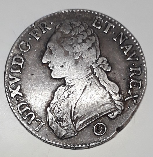 Écu Louis XVI 1776, Perpignan