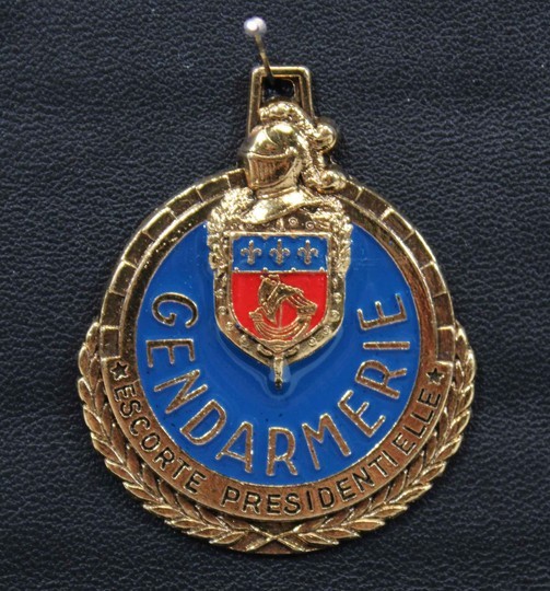Médaille souvenir de la garde républicaine - Escorte présidentielle!