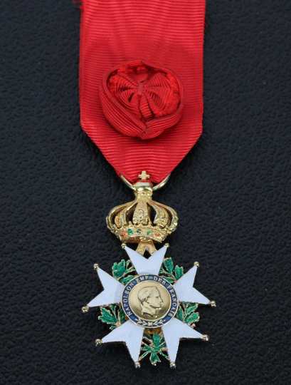 Médaille d'officier de la Légion d'honneur, copie d'un modèle second Empire