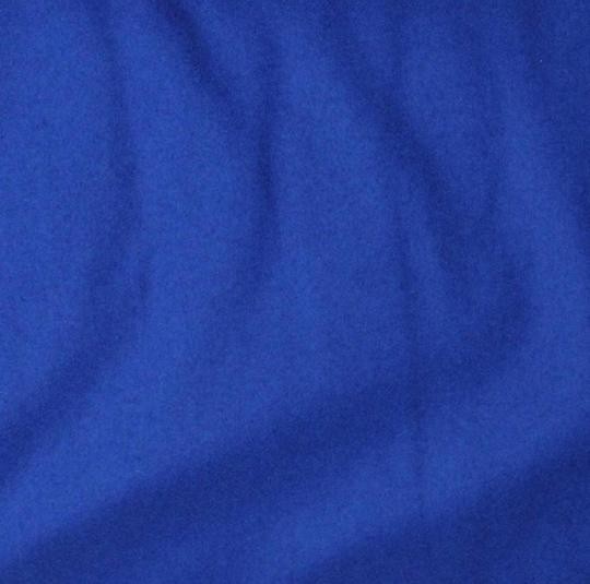 Bleu céleste foncé - Drap de laine - Fab. Allemagne - Trompette dragon de l'impératrice, 1er, 5ème, 9ème, 10ème, 12ème Hussard en 154 cm - Le mètre