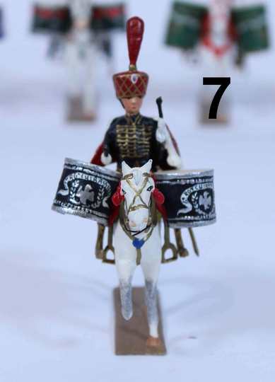 Figurine 7: timbalier du 1er regiment de cuirassier de par Lucotte