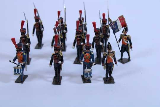 Lot marins de la garde. 13 figurines CBG