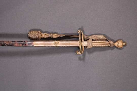 Épée Anglaise d'officier, époque Victorienne, avec dragonne