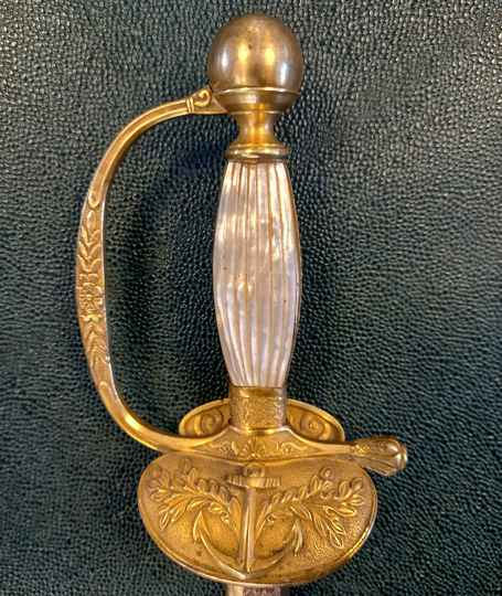 Épée d'officier de marine, modèle 1819, restauration