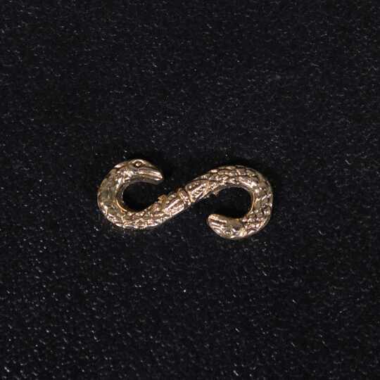 S style serpent pour boucles de ceinturon 