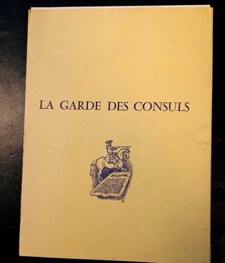 La garde des consuls. Série de 7 planches tirées à 240 exemplaires.