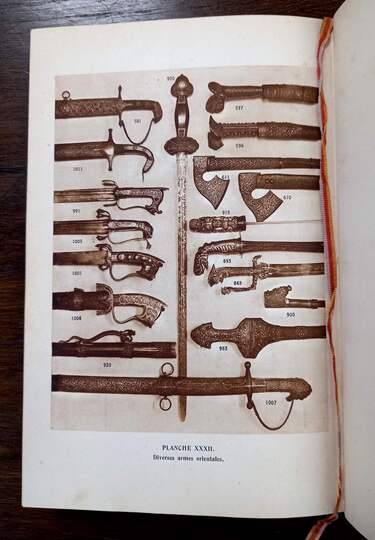 Catalogue de la collection d'armes anciennes européennes et orientales de Charles Buttin. Rumilly 1933