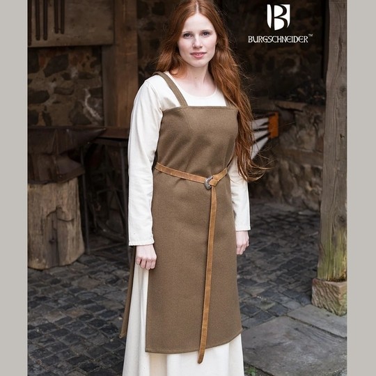Sur-robe ou surcot viking Jodis en laine