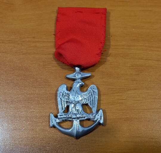 Rare copie d'insigne de vétéran de la Marine impériale.