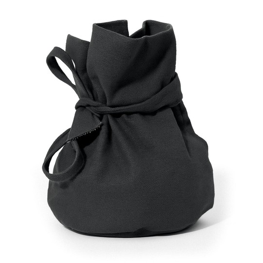 Sac/bourse Marin en coton mixte