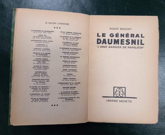 Le général Daumesnil. Baschet. Hachette 1938