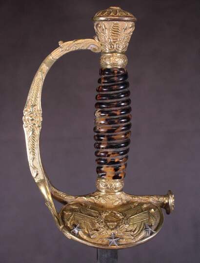 Épée de général de division, 3 ème République.