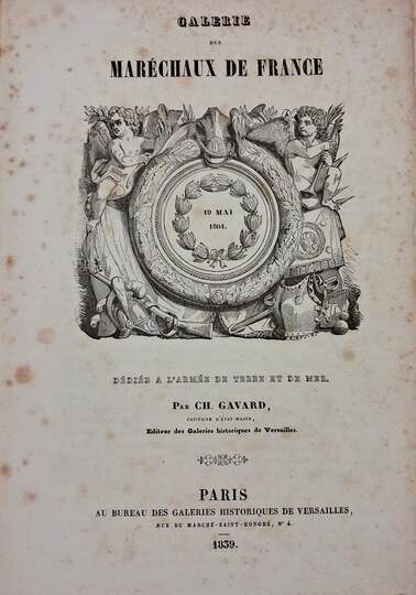 Galerie des maréchaux de France. Édition de 1839